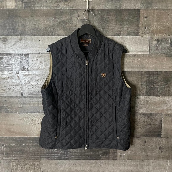 SOLD Ariat Quilted Vest Womens Large - Picture 1 of 3